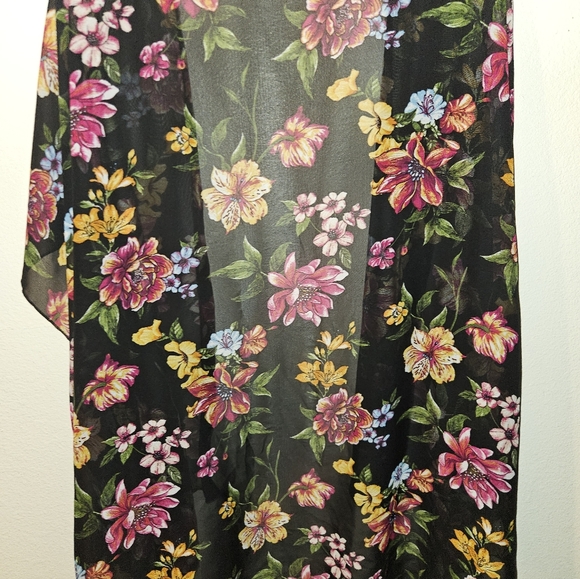 Rue 21 Womans Floral Cardigan - Picture 10 of 11